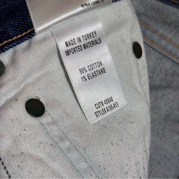 Agolde Remy High Rise Straight Wink Jeans size 26. CUT# 45840. STYLE# A105-813. - Picture 4 of 4